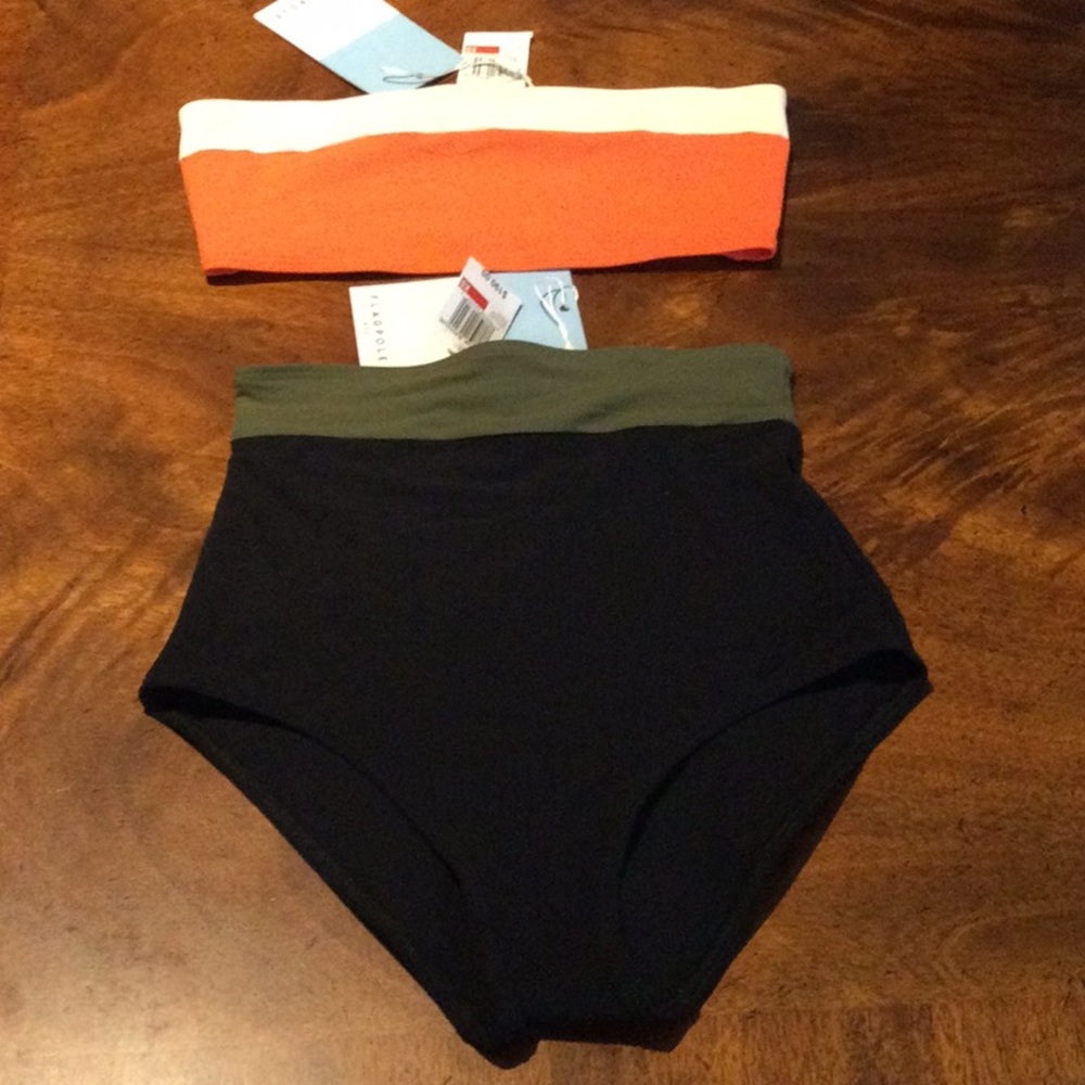FLAGPOLE NYC LORI HIGH WAIST BIKINI SET - Picture 6 of 13